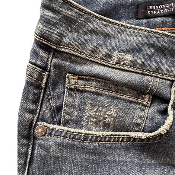 Vigoss Lightly Distressed Jeans - Picture 4 of 7